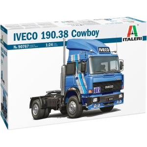 IVECO 190.38 COWBOY TURBO TRACTOR TRUCK 2-ASSI 1984 1:24 Italeri Kit Camion Modellino