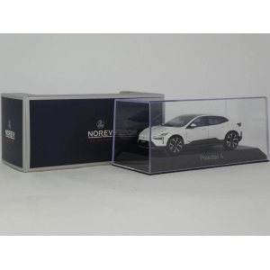 POLESTAR 4 2024 SNOW 1:43 Norev Auto Stradali Modellino