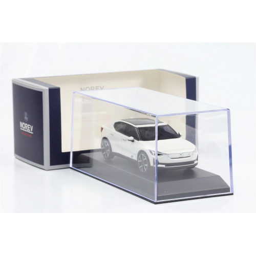 POLESTAR 2 2024 SNOW WHITE 1:43 Norev Auto Stradali Modellino