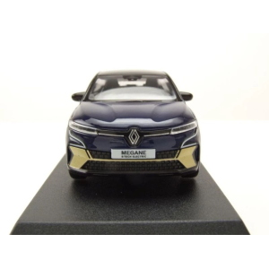 RENAULT MEGANE E-TECH 100% ELECTRIC 2022 MIDNIGHT BLUE & BLACK 1:43 Norev Auto Stradali Modellino