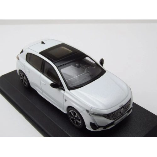 PEUGEOT 308 GT 2021 PEARL WHITE 1:43 Norev Auto Stradali Modellino