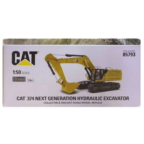 CAT 374 HYDRAULIC EXCAVATOR 1:50 Diecast Master Mezzi Industriali Modellino