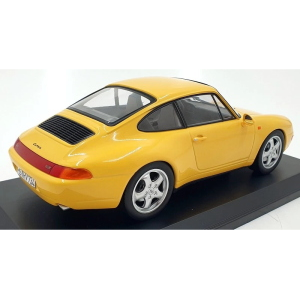 PORSCHE 911 CARRERA 1994 YELLOW 1:18 Norev Auto Stradali Modellino