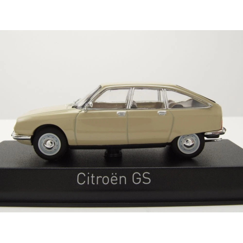 CITROEN GS 1971 BEIGE ERABLE 1:43 Norev Auto Stradali Modellino