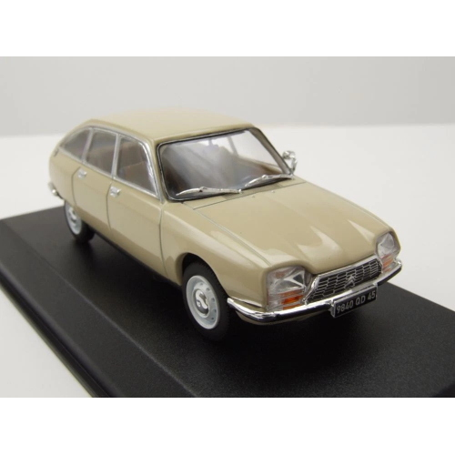 CITROEN GS 1971 BEIGE ERABLE 1:43 Norev Auto Stradali Modellino