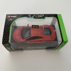 LAMBORGHINI AVENTADOR 2010 ORANGE 1:32 Burago Auto Stradali Modellino