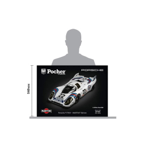 PORSCHE 917K N.22 WINNER 24H LE MANS 1971 MARKO-VAN LENNEP KIT 1:8 Pocher Auto Competizione Modellino
