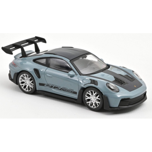 PORSCHE 911 GT3 RS 2022 BLUE/BLACK JET CAR 1:43 Norev Auto Stradali Modellino