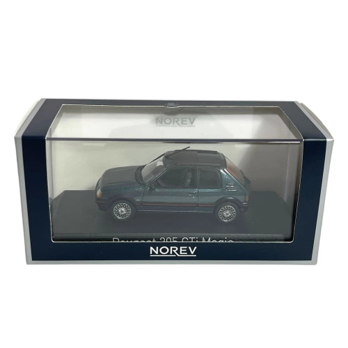 PEUGEOT 205 1.9 MAGIC 1990 SORRENTO GREEN 1:43 Norev Auto Stradali Modellino