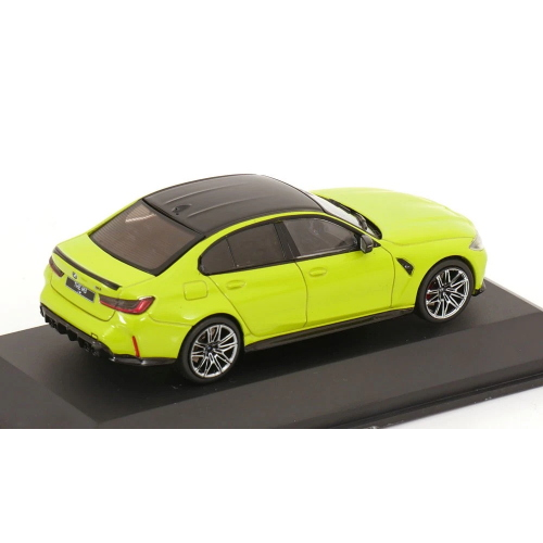 BMW M3 COMPETITION SEDAN 2023 SAO PAULO YELLOW 1:43 Solido Auto Stradali Modellino