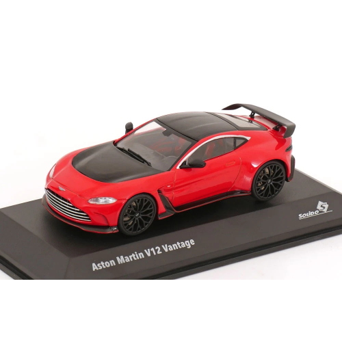 ASTON MARTIN VANTAGE V12 2023 SCORPUS RED 1:43 Solido Auto Stradali Modellino