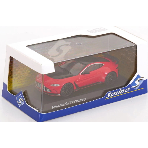 ASTON MARTIN VANTAGE V12 2023 SCORPUS RED 1:43 Solido Auto Stradali Modellino
