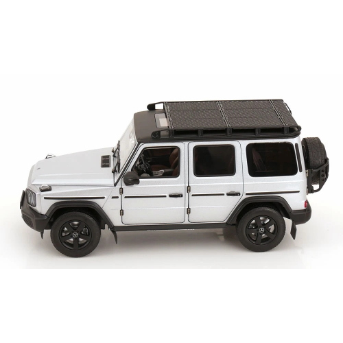 MERCEDES G-CLASS 2024 IRIDIUM SILVER 1:18 Norev Auto Stradali Modellino