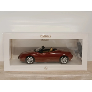 ALFA ROMEO SPIDER 1999 PROTEO RED METALLIC 1:18 Norev Auto Stradali Modellino