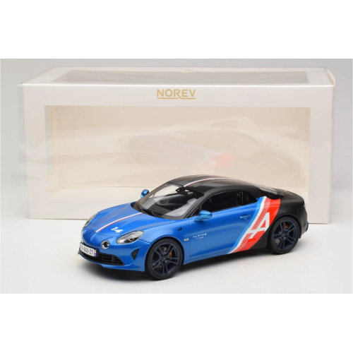 ALPINE A110S SIDETRACK 2021 N.14 1:18 Norev Auto Competizione Modellino
