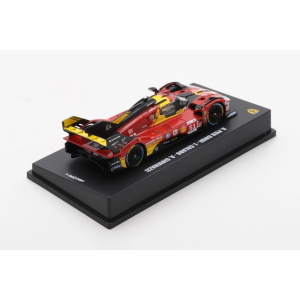 FERRARI 499P N.51 3RD LE MANS 2024 PIER GUIDI-CALADO-GIOVINAZZI 1:64 Looksmart Auto Competizione Modellino