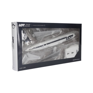 ATR 72-200 LOT POLISH AIRLINES 1:100 Herpa Aerei Modellino