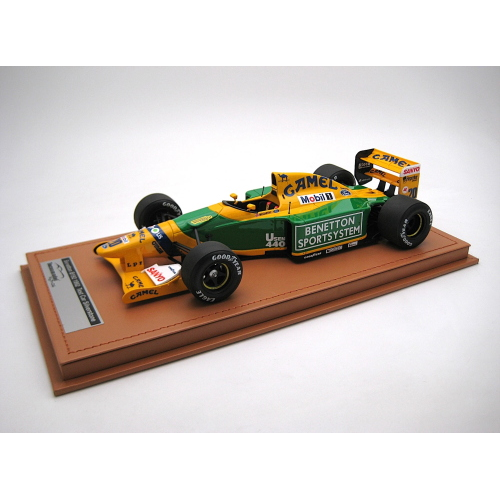 BENETTON B192 N.20 TEST SILVERSTONE 1992 P.MCCARTHY 1:18 Tecnomodel Formula 1 Modellino