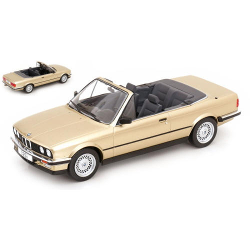 BMW 325I (E30) CABRIOLET 1985 BEIGE 1:18 ModelCarGroup Auto Stradali Modellino