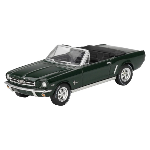FORD MUSTANG CONVERTIBLEHIGHLAND GREEN 1964 1:64 Mini GT Auto Stradali Modellino