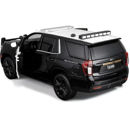 CHEVROLET TAHOE POLICE 2012 WHITE/BLACK 1:27 Maisto Forze dell'Ordine Modellino
