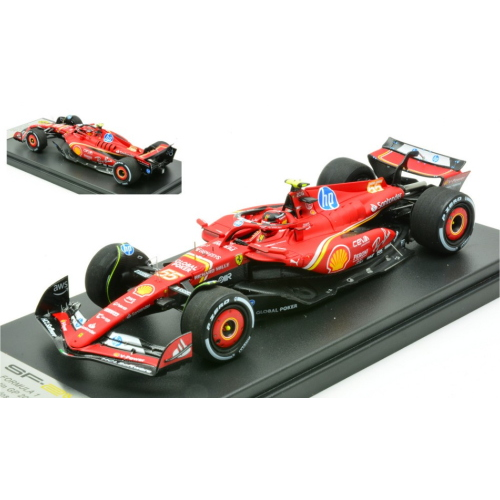 FERRARI SF-24 N.55 2ND AUSTIN GP 2024 C.SAINZ 1:43 Looksmart Formula 1 Modellino