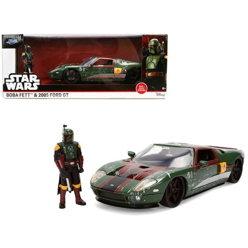 FORD GT 2005 STAR WARS BOBA FETT VARIOUS 1:24 Jada Toys Movie Modellino