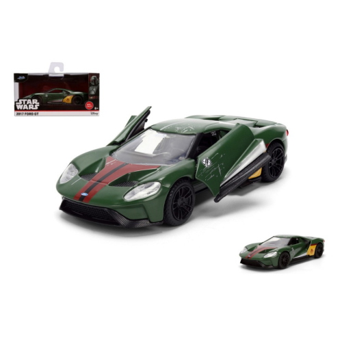 FORD GT 2017 STAR WARS BOBA FETT VARIOUS 1:32 Jada Toys Movie Modellino