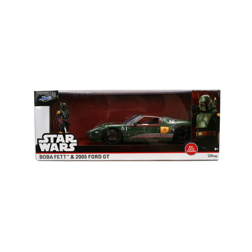 FORD GT 2005 STAR WARS BOBA FETT VARIOUS 1:24 Jada Toys Movie Modellino