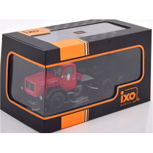 MAGIRUS JUPITER 6x6 TRACTOR TRUCK 3 ASSI 1964 RED 1:43 Ixo Model Camion Modellino