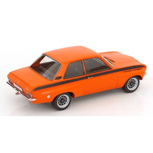 OPEL ASCONA A 1973 ORANGE/BLACK 1:18 ModelCarGroup Auto Stradali Modellino