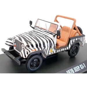 JEEP CJ-7 1976 "ACE VENTURA" WHEN NATURE CALLS 1:43 Greenlight Movie Modellino