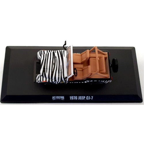 JEEP CJ-7 1976 "ACE VENTURA" WHEN NATURE CALLS 1:43 Greenlight Movie Modellino
