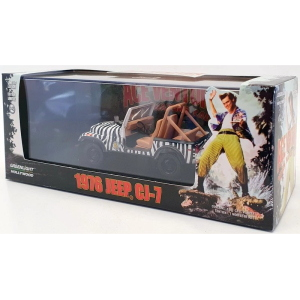 JEEP CJ-7 1976 "ACE VENTURA" WHEN NATURE CALLS 1:43 Greenlight Movie Modellino