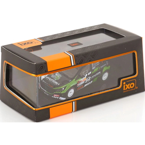HYUNDAI I20 N N.2 RALLY2 DAYBREAKER 2024 PADDON-HUDSON 1:43 Ixo Model Auto Rally Modellino
