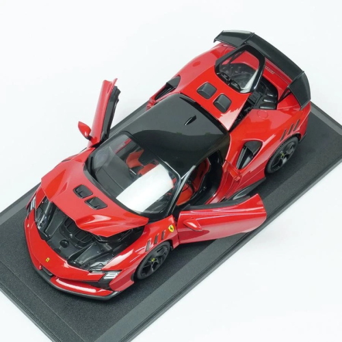 FERRARI SF90 XX STRADALE 2024 RED 1:18 Burago Auto Stradali Modellino