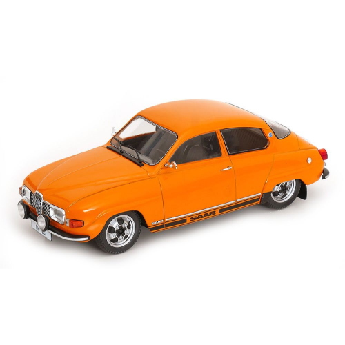 SAAB 96 V4 1970 ORANGE 1:18 ModelCarGroup Auto Stradali Modellino
