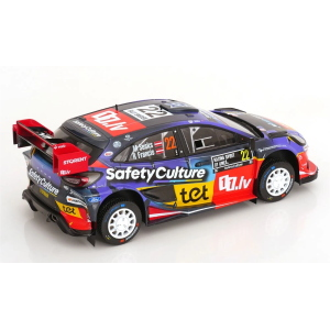 FORD PUMA N.22 RALLY1 SWEDEN 2025 SESKS-FRANCEVIC 1:18 Ixo Model Auto Rally Modellino
