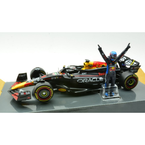 RED BULL RB20 N.1 2024 MAX VERSTAPPEN WITH FIGURE 1:24 Burago Formula 1 Modellino