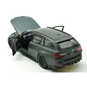 BMW M3 TOURING 2023 MATT BLACK 1:24 Burago Auto Stradali Modellino