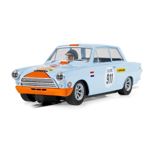 FORD LOTUS CORTINA GULF EDITION SLOT 1:32 Scalextric Slot Modellino
