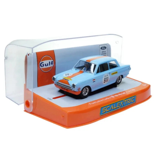 FORD LOTUS CORTINA GULF EDITION SLOT 1:32 Scalextric Slot Modellino