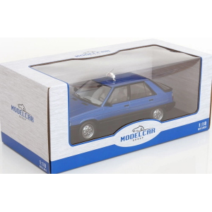 RENAULT 11 GTL 1985 BLUE TAXI (F) 1:18 ModelCarGroup Taxi Modellino