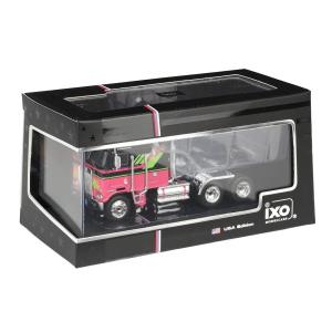 KENWORTH K100 AERODYNE 1976 BLACK/PINK 1:64 Ixo Model Camion Modellino