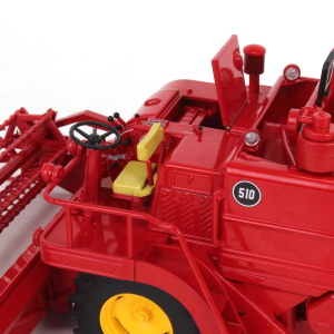 MIETITREBBIA HARVESTER MF 510 COMBINE WITH TRANSPORT TRAILER 1:32 Replicagri Mezzi Agricoli e Accessori Modellino