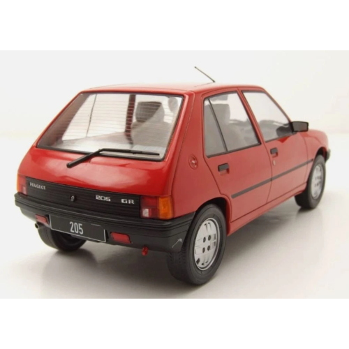 PEUGEOT 205 1984 RED 1:18 ModelCarGroup Auto Stradali Modellino
