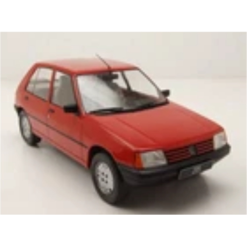 PEUGEOT 205 1984 RED 1:18 ModelCarGroup Auto Stradali Modellino