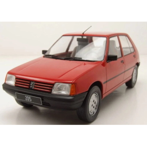 PEUGEOT 205 1984 RED 1:18 ModelCarGroup Auto Stradali Modellino
