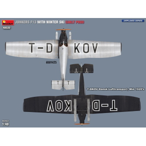 JUNKERS F13 WITH WINTER SKY EARLY PROD.KIT 1:48 Miniart Kit Aerei Modellino