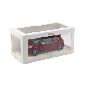 PEUGEOT 208 GTI 2013 RUBIS RED 1:18 Norev Auto Stradali Modellino